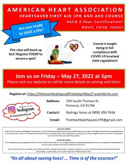 https://theheartbeatsquadfirstaidcprMay27.eventbrite.com 